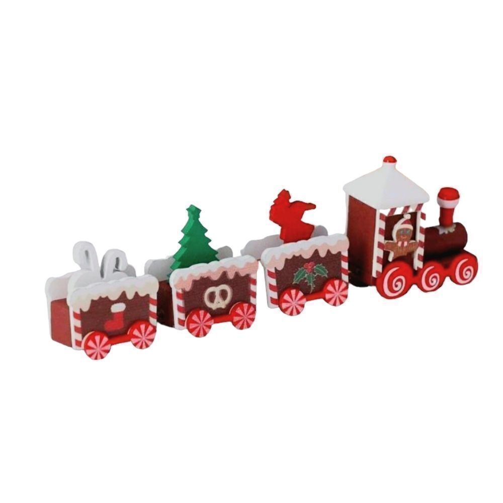 Gingerbread Toy Train Set - Picture 4 of 8